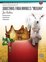 Selections from Handel's Messiah piano sheet music cover